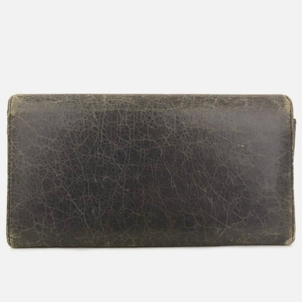BALENCIAGA Classic Continental Leather Long Bifold Wallet Excellent Condition - Picture 4 of 8